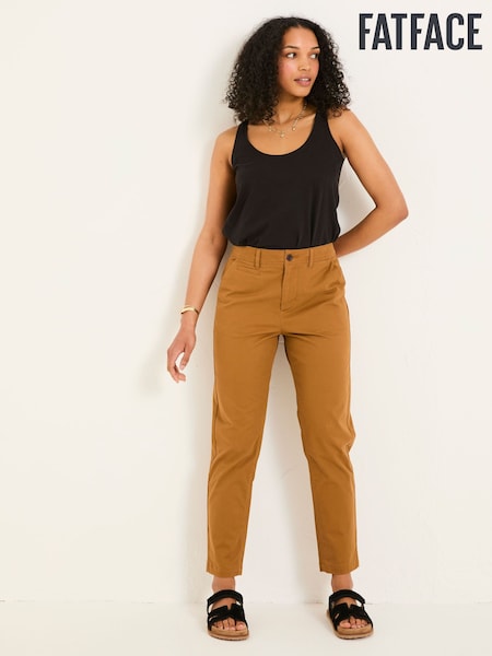 Maro-arămiu Maro - Pantaloni FatFace Chino (AV2450) | 369 LEI