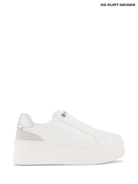 Valkoinen - KG Kurt Geiger Leader Laceless Trainers (AV2498) | €203
