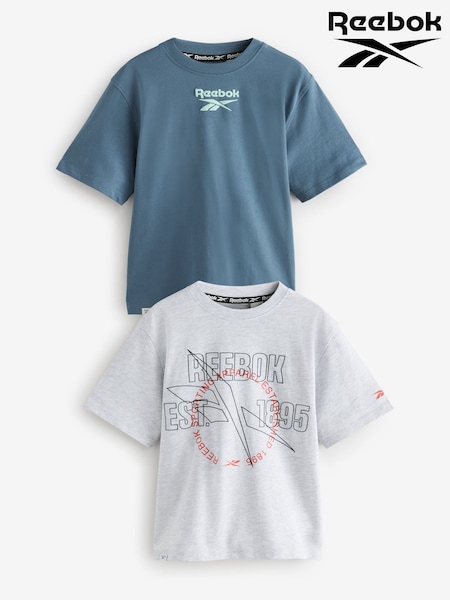 Reebok Oversized Boys Graphic T-Shirts 2 Pack (AV2595) | €22.50 - €31