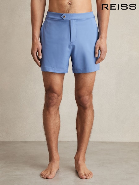 Reiss French Blue Sun Side-Adjuster Swim Shorts (AV2784) | kr1 363