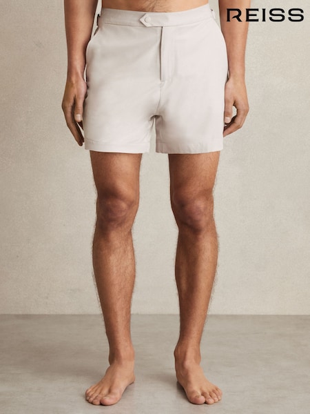 Reiss Off White Sun Side-Adjuster Swim Shorts (AV2794) | kr1 363