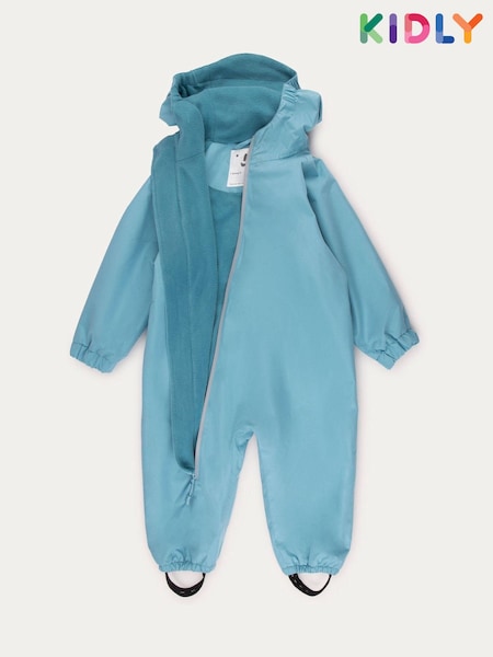 Albastru - Costum întreg căptușit cu fleece KIDLY (AV2813) | 357 LEI
