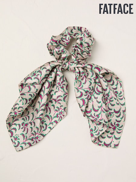 FatFace Printed Tie Scrunchie (AV2960) | €14