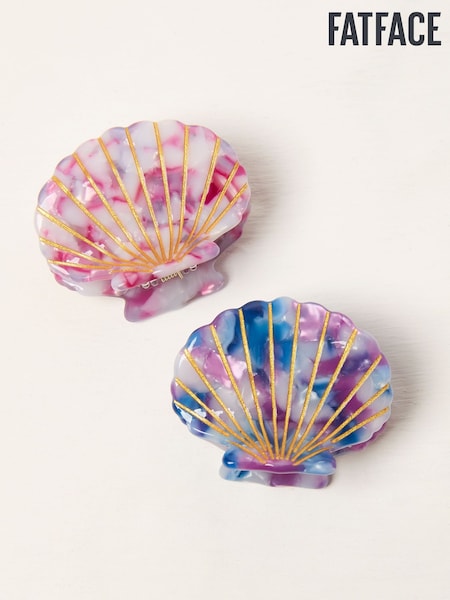 FatFace Shell Hair Clips 2 Pack (AV2965) | €17