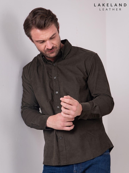 Lakeland Clothing Bowness 100% Cotton Corduroy Shirt (AV3021) | AED160