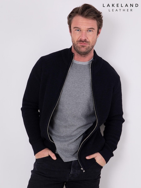 Lakeland Clothing Braithwaite Full Zip Black Jumper (AV3029) | €100