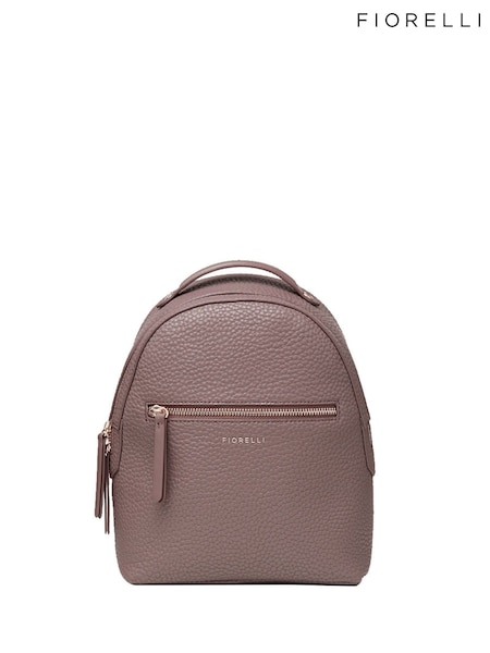 Brown - Fiorelli Anouk Plain Winter Brown Backpack
