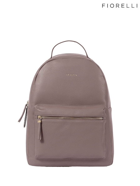 Brown - Fiorelli Anouk Casual Grain Sleek Backpack