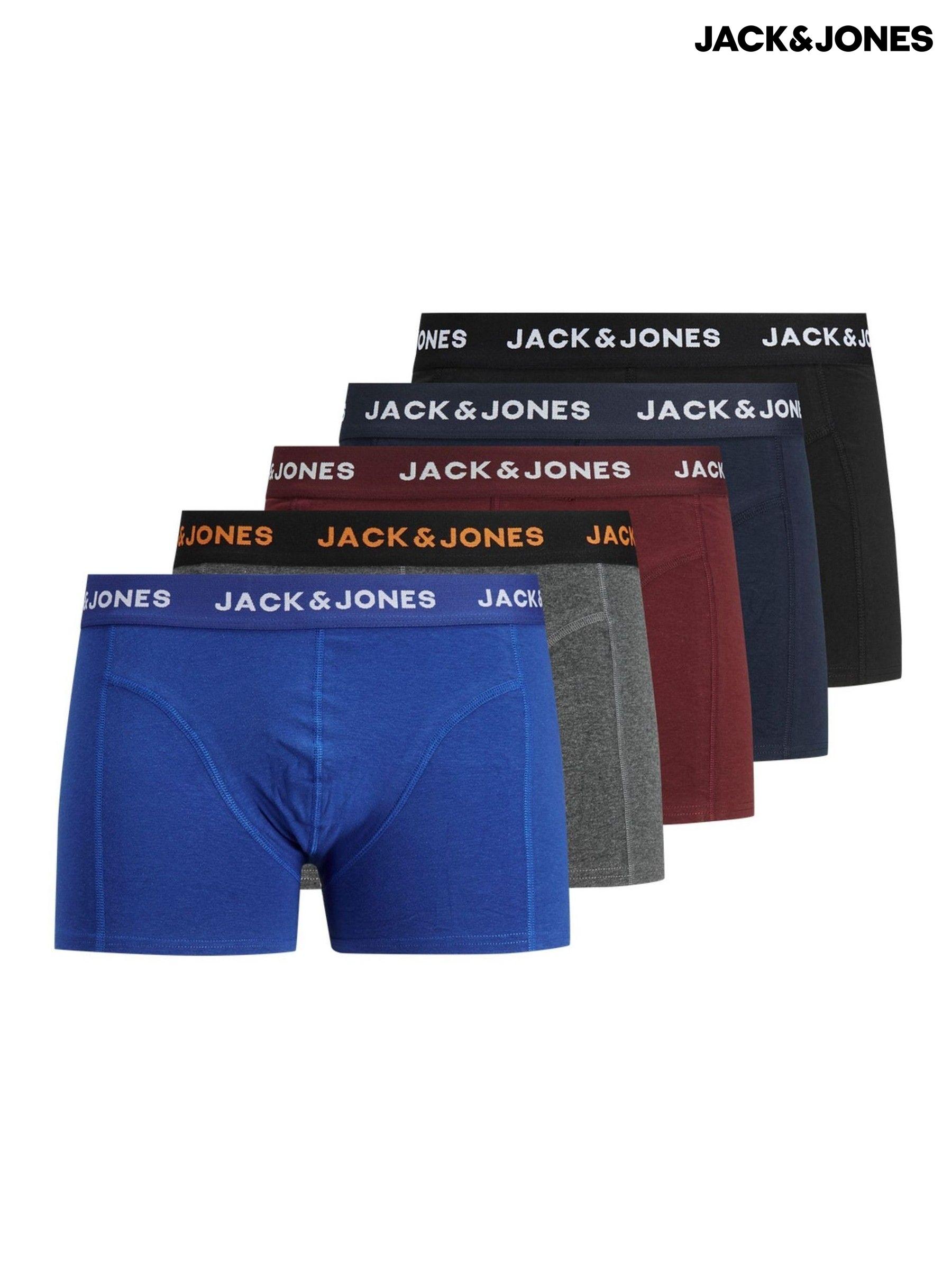Men s Jack Jones 5 Pack Underwear Next United Arab Emirates