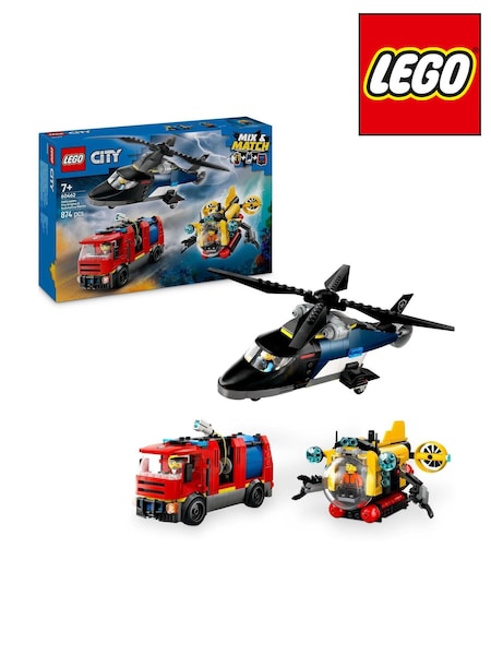 Lego City Helicopter And Fire Engine And Submarine Remix 60462 (AV3588) | 86 €
