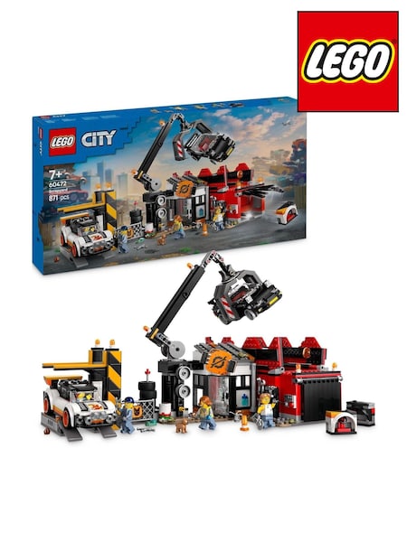 Lego City Scrapyard with Cars and Crane Toy (AV3596) | 109 €
