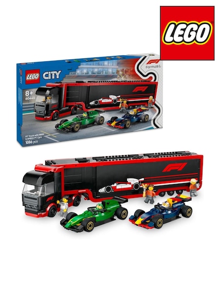 Lego City F1 Truck with RB20 And AMR24 F1 Cars 60445 (AV3645) | 140 €