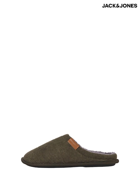 Vihreä - Jack & Jones Corduroy Mule Slippers (AV3681) | €19