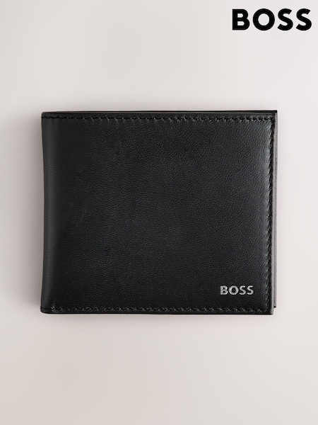 BOSS Black Bifold Coin Wallet (AV3756) | 449 QAR