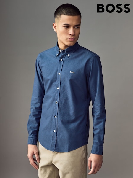 BOSS Blue Slim Fit Shirt (AV3783) | kr2 510