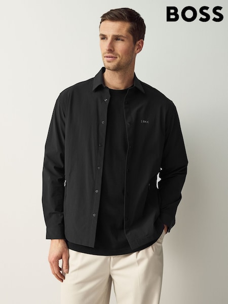 BOSS Black Relaxed-Fit Stretch Overshirt (AV3945) | €242