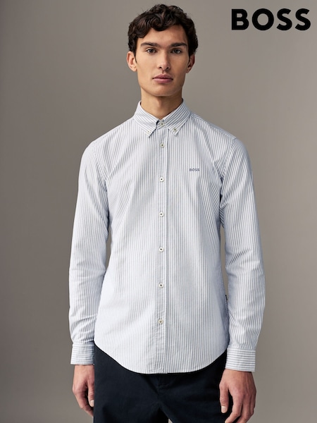 BOSS Blue Logo Detail Slim Fit Shirt (AV3978) | €79