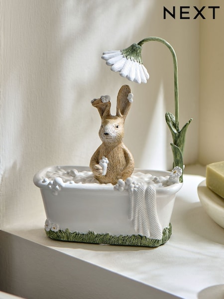 Pink Rosie Rabbit Spa Bath Ornaments (AV4021) | R$ 120