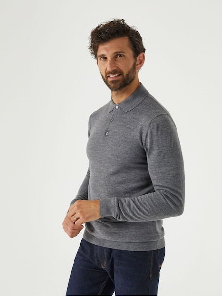 Skopes Grey Brad Polo Jumper (AV4051) | R$ 590