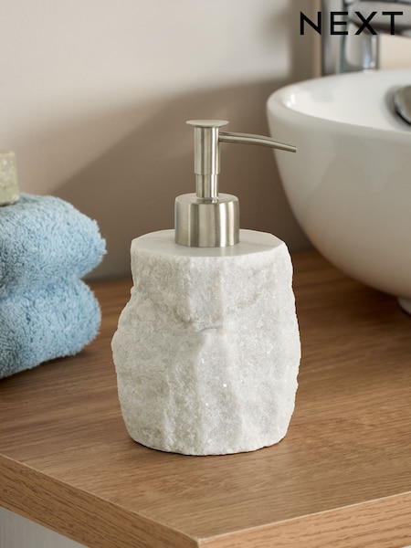 White Marble Soap Dispenser (AV4057) | €28
