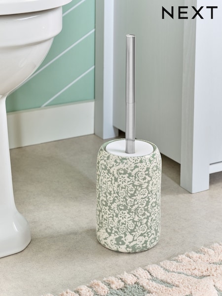 Floral Print Silicone Toilet Brush (AV4089) | R$ 155
