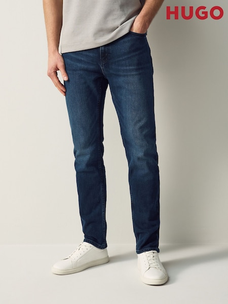 Hugo Hugo Dark Slim Fit Stretch Denim Jeans (AV4118) | ‏598‏₪