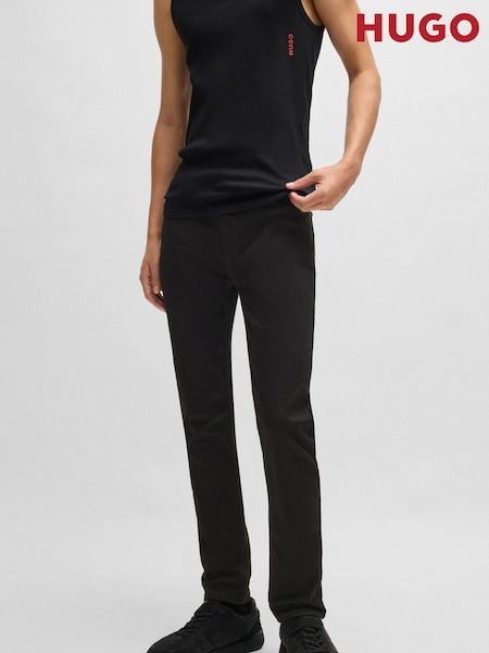 HUGO Black Hugo Extra-Slim-Fit Stretch Denim Jeans (AV4119) | €140