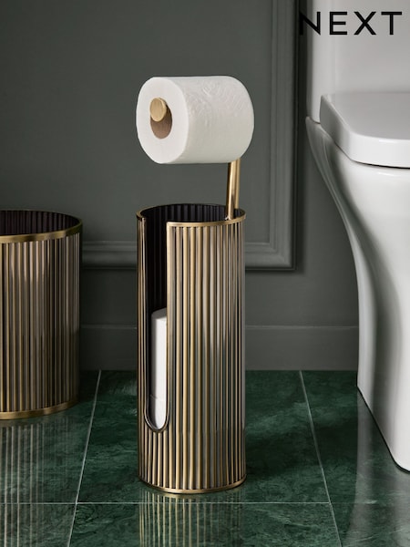 Rib Toilet Roll Holder (AV4120) | €48