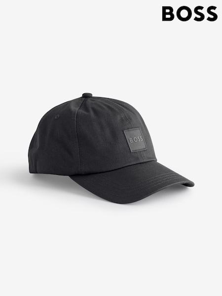 Negro - Boss Logo Patch Cotton Twill 100% Cotton Cap (AV4158) | 50 €