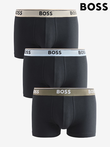 BOSS Black Stretch Cotton Trunks 3 Pack (AV4162) | €64