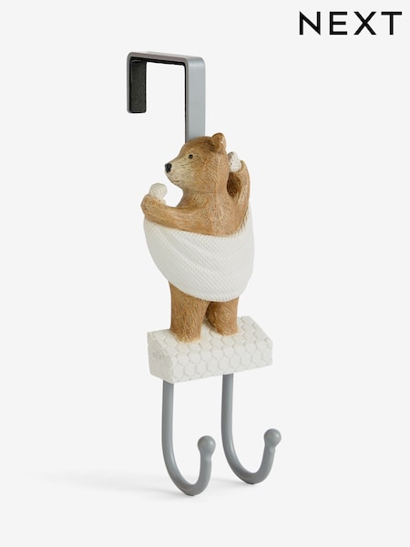Natural Bertie Bear Over Door Hook (AV4192) | €11