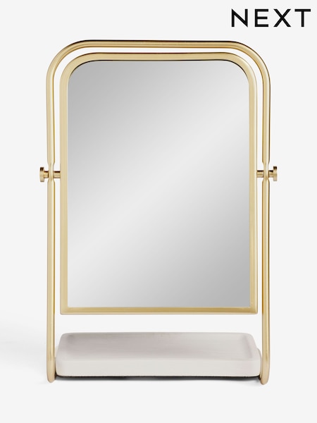 Gold Mia Dressing Table Mirror (AV4203) | AED167
