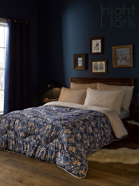 Night Lark Woodland Creatures 10.5 Tog Coverless Duvet Set