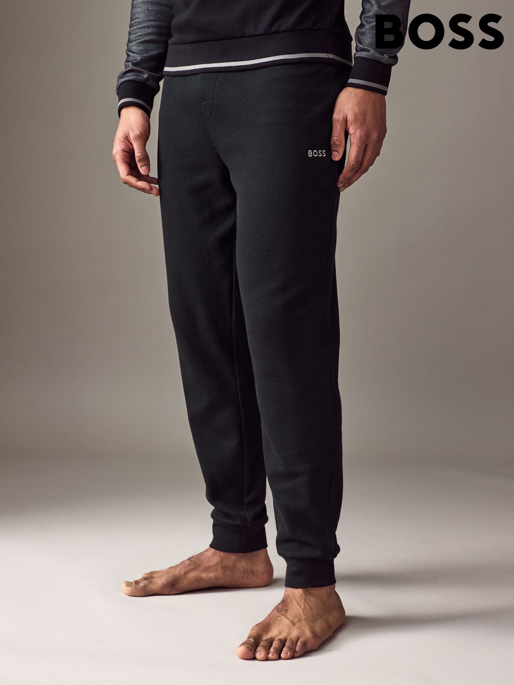 Boss Black Cuffed Plain | Next Oman