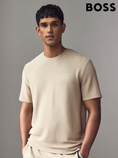 BOSS Natural Ottoman Jersey T-Shirt (AV4339) | 156 SAR
