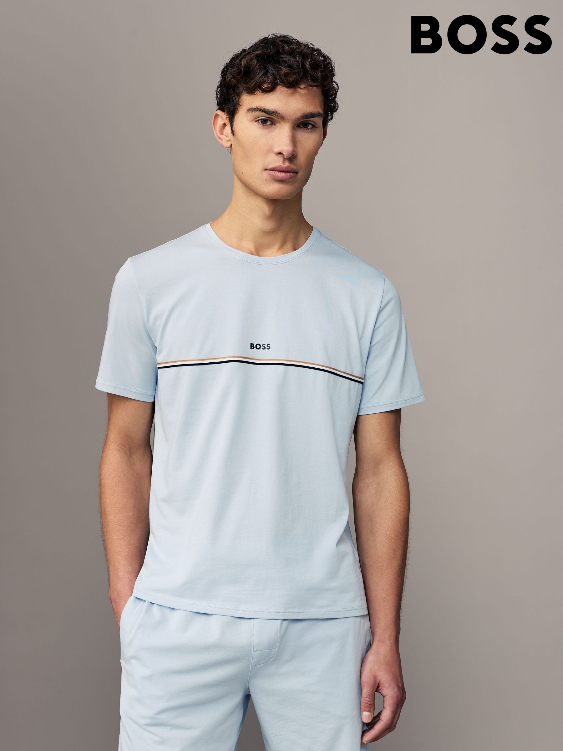 Hugo boss casual t shirts discount