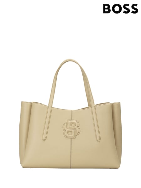 BOSS Double B Monogram Grained Faux-Leather Tote Bag (AV4469) | 366 €