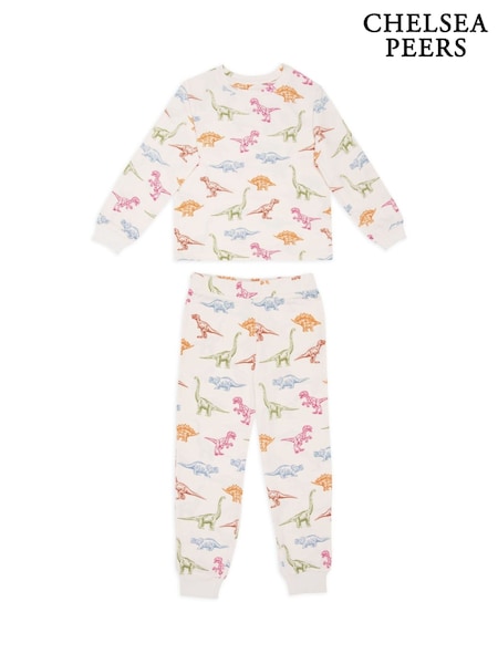 Chelsea Peers Kids Dinosaur Print Long Pyjama Set (AV4502) | ‏179 ر.س.‏