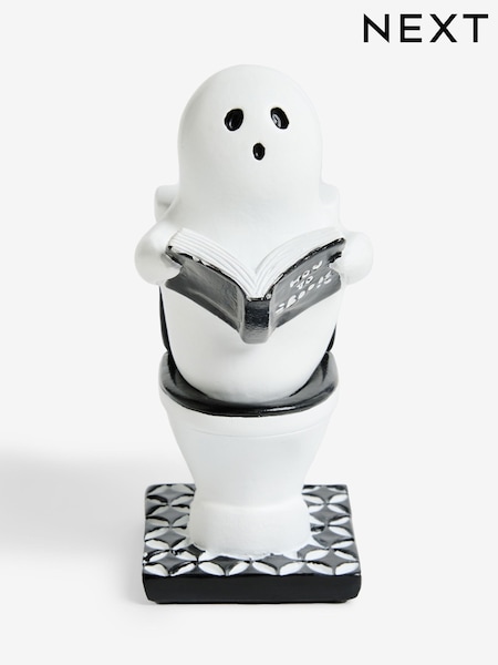 White Ghost Toilet Ornament (AV4520) | €9