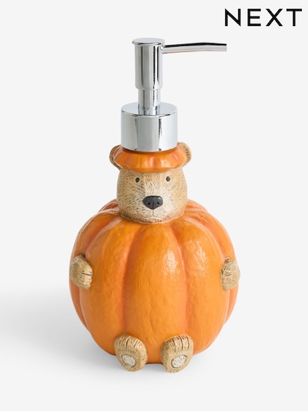Halloween Pumpkin Bertie Bear Soap Dispenser (AV4532) | R$ 135