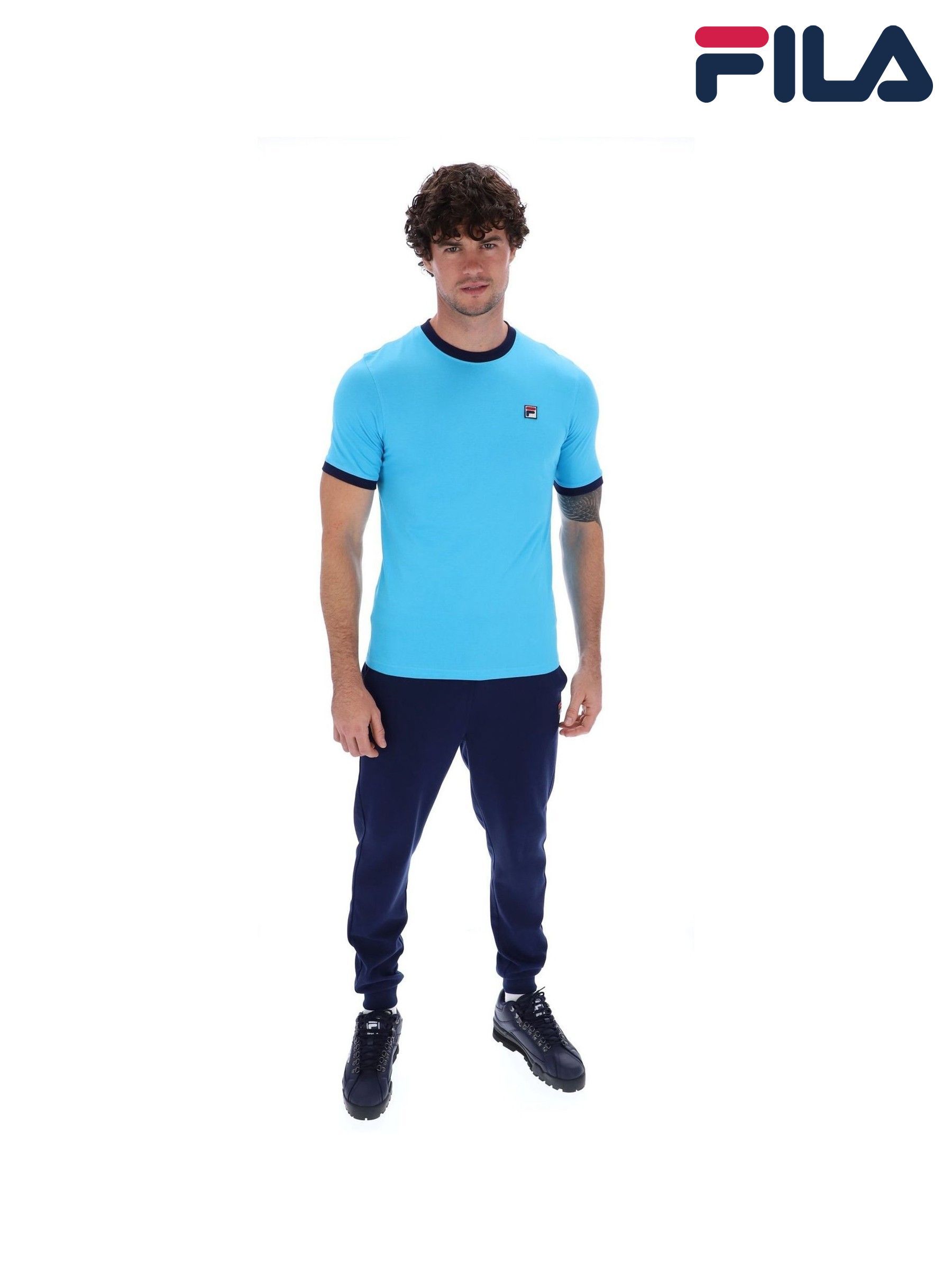 Fila shirt mens blue new arrivals