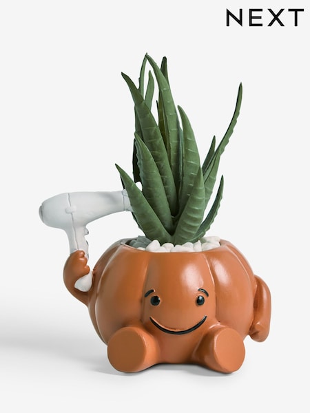 Hair Dryer Artificial Plant Pumpkin Spa Ornament (AV4537) | €16