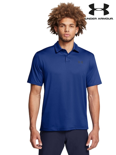 أزرق داكن - Under Armour Golf T2G Polo Shirt (AV4606) | ‏233 د.إ.‏