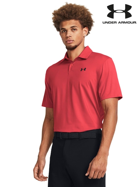 Under Armour Burnt Orange Golf T2G Polo Shirt (AV4612) | AED233