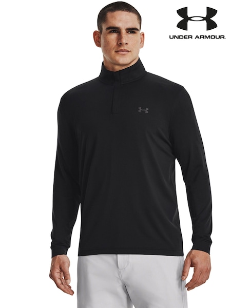 Under Armour Black Playoff Quarter Zip Sweatshirt (AV4637) | R$ 590