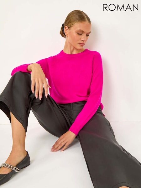 Negru - Pantaloni Roman evazați, decupați (AV4727) | 298 LEI