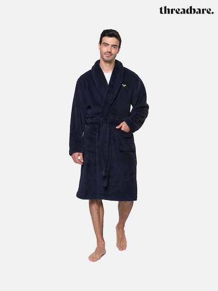 Bleumarin - Rochie Threadbare Teddy Fleece (AV4807) | 209 LEI