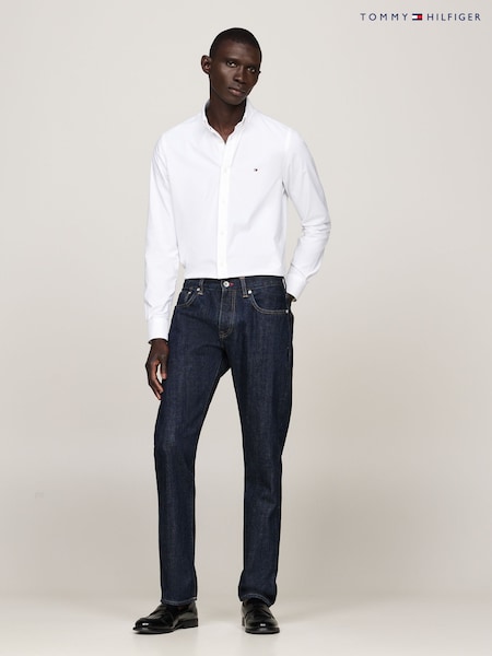 Tommy Hilfiger Slim Fit Button Down Collar Poplin Shirt (AV4842) | €59