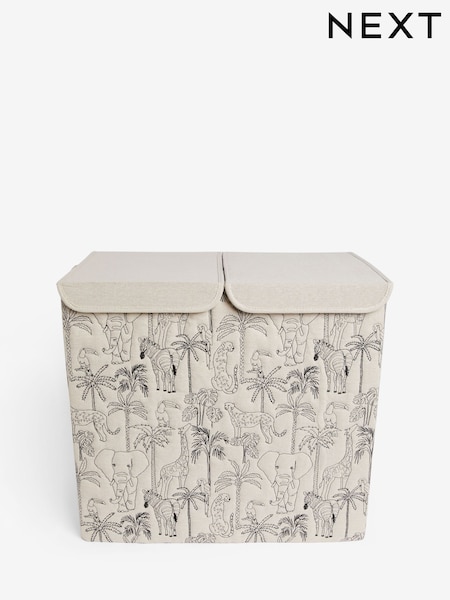 Safari Embroidered Sorter Laundry Basket (AV4907) | 53 €
