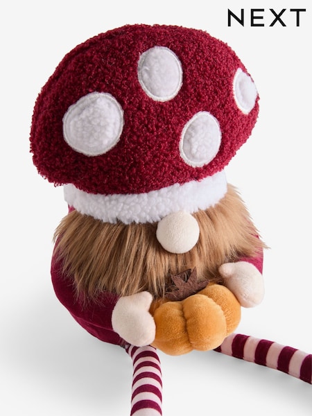 Burgundy Red Dangly Leg Plush Gonk Decoration (AV5008) | €18